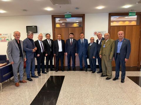 Belediye Başkanımız Sayın Ahmet ŞAHİN'den Karabük Milletvekillerimize Ziyaret.